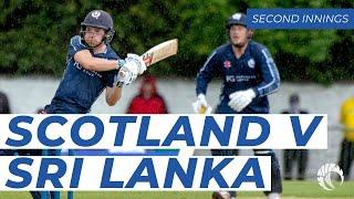 SCOTLAND V SRI LANKA Full 2nd innings