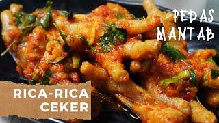Cara Membuat Rica-Rica Ceker Ayam Pedas Mantab