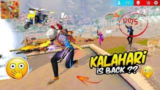 Kalahari Map Is Back ? Op 1 Vs 4 Gameplay  Free Fire