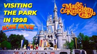 Restored Home Video Visiting Magic Kingdom Walt Disney World on September 28th 1998 HD 50FPS