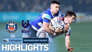 Bath v Bristol - HIGHLIGHTS  Nervy Derby Day Win  Gallagher Premiership 202223