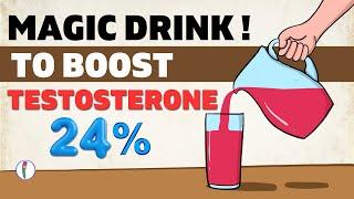 One Glass Daily can Boost Testosterone 24%  Increase Testosterone Naturally  Testosterone Booster