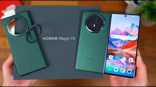 Honor Magic V3 Unboxing Thinnest Foldable Yet