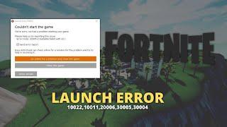 Fix Fortnite Error Code 1002210011200063000530004  Chapter 4