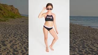 Childrens swimwear. Swimwear for a girl 11-13 years old