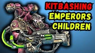 Kitbashing Emperors Children Chaos Space Marines For Warhammer40k