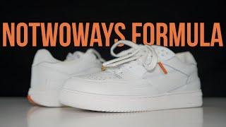 NOTWOWAYS FORUMLA  Unboxing review & on feet