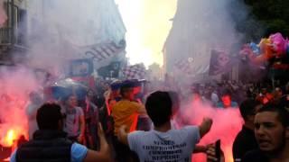 Coro alè vulcano - Funerale del Catania a Palermo