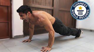 ENFRENTO el RECORD MUNDIAL de FLEXIONES - Reto de Flexiones