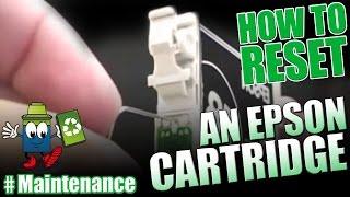 How To Reset An Epson Cartridge