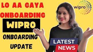 Wipro Onboarding Update  Wipro Onboarding 2022 Batch #onboarding