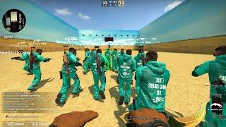 CSGO ZOMBIE ESCAPE ze squid game v1 On Ghostcap Server