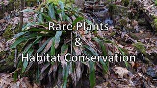 Rare Plants & Habitat Conservation
