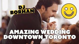 SUPER Energy Fun Wedding Downtown Toronto with  DJ & MC