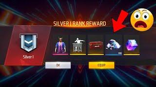 SILVER RANKED  AMAZING REWARDS  ALL FOR FREE  FREE FIRE