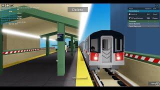IRT Subway Queensboro Plaza bound R188 7 train Wrong-Railing @ Queensboro Plaza