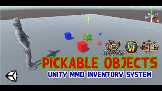 Unity 3D Tutorial  Creating Pickable objects and Store them Into Inventory MMORPG Object