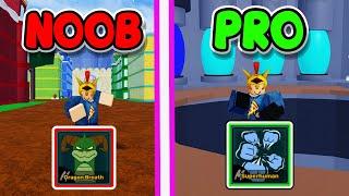 Noob To Pro BUT ONLY Using Fighting Styles with Buddha in Blox Fruits Part 2