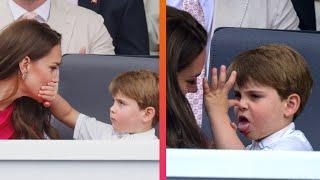 Prince Louis FIGHTS BACK at Mom Kate Middleton