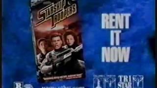 Starship Troopers VHS Release Ad 1998