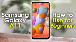 Samsung Galaxy A11 for Beginners Learn the Basics in Minutes