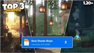 Top 3 Shaders For Minecraft Pe 1.20  Best Shader For Mcpe 1.20+