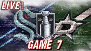 Seattle Kraken Vs Dallas Stars GAME 7 LIVE 5152023