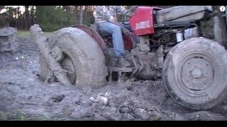 Tractor Stuck How to get it Unstuck. Brilliant