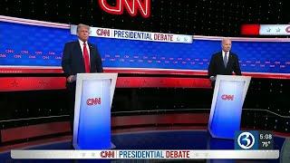 CT residents react reactions to presidential debate