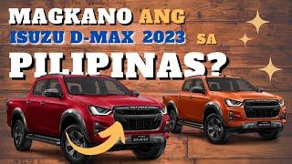 Isuzu D-max 2023 Price Philippines - Variants and Colors