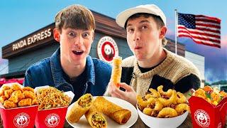 Brits try Panda Express for the first time ft. Andy & Michelle