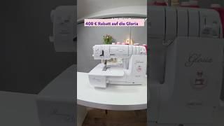 Meine neue Coverlock die Baby Lock Gloria #Werbung #babylock #schwaaba #nähen