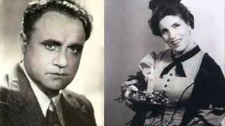 Beniamino Gigli & Licia Albanese sing La Boheme Act I 1938