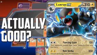 WAIT...Luxray ex is ACTUALLY GOOD? - Pokemon TCG Deck List + Matches