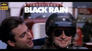 Black Rain 1989 Internal Affairs Scene Movie Clip Upscale 4k UHD HDR Dolby Vision Michael Douglas