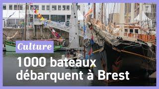 Le port de Brest plein à craquer pour 5 jours de fête