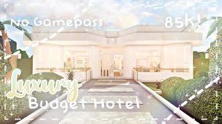 Roblox Bloxburg - No Gamepass Budget Luxury Hotel - Minami Oroi