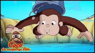 Coco der Neugierige Affe  Rettet Einen Fisch  Cartoons für Kinder Coco der Affe Ganze Folgen