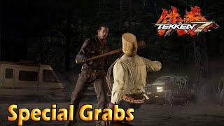 Tekken 7 All Special Grabs - Chain Throws - Grapples All Characters S.3
