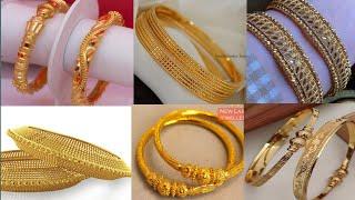 Gold Bangles Design for Bridals 2023 Gold Bangles Designs daily wear 2023