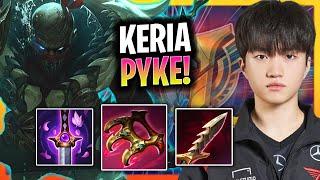 KERIA IS SO GOOD WITH PYKE  T1 Keria Plays Pyke Support vs Nautilus  Season 2024