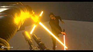 Blade and Sorcery - U7 Star Wars Gameplay - Blaster and Lightsaber Fight NO COMMENTARY