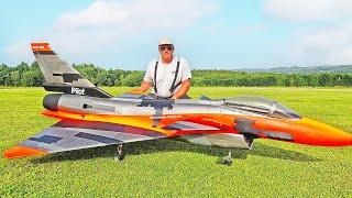 EXTREME RC SKILLS CHENGDU J-10 RC TURBINE JET VECTOR THRUST FLIGHT DEMONSTRATION