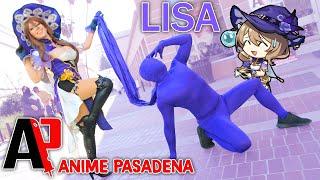 Lisa Electrocutes Anime Pasadena 2021 ft. Elizabeth Rage  Genshin Impact
