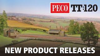 PECO TT120  - new small radius turnouts crossing and more kits