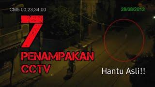 ASLI MENAKUTKAN 7 PENAMPAKAN HANTU TEREKAM CCTV TERJELAS DAN SERAM