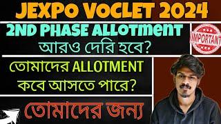 Jexpo 2nd Phase Allotment Jexpo 2024 Jexpo Upgradation 2024 Jexpo Counselling 2024  Jexpo 2024