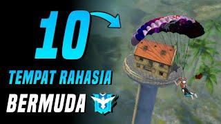 TOP 10 TEMPAT RAHASIA DI MAP BERMUDA FREE FIRE - Cocok Untuk NgePush