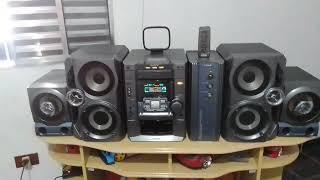 SONY MHC DX80 GENEZI ⭕ Batendo forte no volume 10...