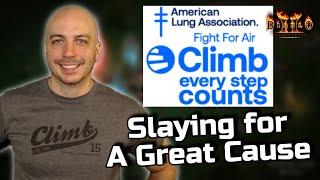 Annual Fight for Air Climb Charity Stream Slaying for Good